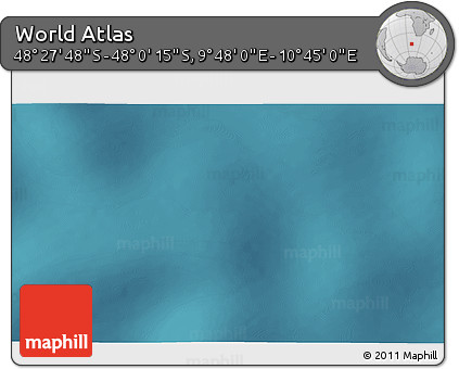 Satellite 3D Map of the Area around 48° 14' 2" S, 10° 16' 30" E