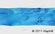 Physical Panoramic Map of the area around 48° 14' 2" S, 125° 52' 30" E