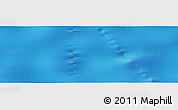 Physical Panoramic Map of the area around 48° 14' 2" S, 142° 1' 30" E