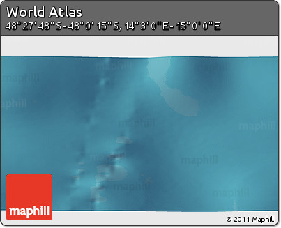 Satellite 3D Map of the Area around 48° 14' 2" S, 14° 31' 30" E