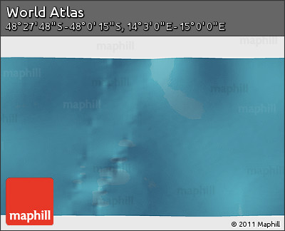 Satellite 3D Map of the Area around 48° 14' 2" S, 14° 31' 30" E