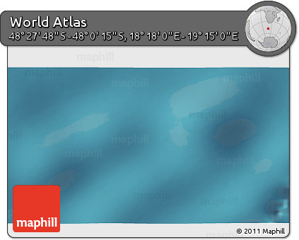 Satellite 3D Map of the Area around 48° 14' 2" S, 18° 46' 29" E