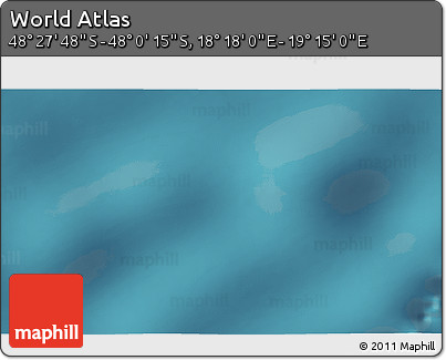 Satellite 3D Map of the Area around 48° 14' 2" S, 18° 46' 29" E