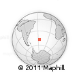 Outline Map of the Area around 48° 14' 2" S, 26° 16' 29" W, rectangular outline