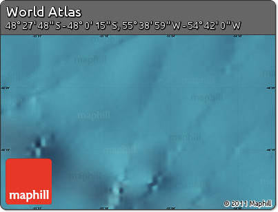 Satellite Map of the Area around 48° 14' 2" S, 55° 10' 29" W