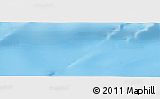 Shaded Relief Panoramic Map of the area around 48° 14' 2" S, 72° 19' 29" E