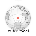 Outline Map of the Area around 48° 14' 2" S, 91° 1' 30" E, rectangular outline