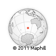Outline Map of the Area around 48° 38' 36" S, 103° 46' 30" E, rectangular outline