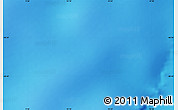 Shaded Relief Map of the area around 48° 38' 36" S, 10° 16' 30" E