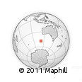 Outline Map of the Area around 48° 38' 36" S, 111° 25' 30" E, rectangular outline