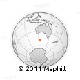 Outline Map of the Area around 48° 38' 36" S, 124° 10' 30" E, rectangular outline