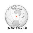 Outline Map of the Area around 48° 38' 36" S, 125° 1' 30" E, rectangular outline