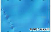 Shaded Relief Map of the area around 48° 38' 36" S, 142° 52' 30" E