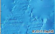 Physical Map of the area around 48° 38' 36" S, 144° 34' 29" E