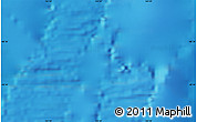 Shaded Relief Map of the area around 48° 38' 36" S, 144° 34' 29" E