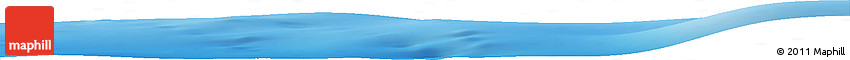 Shaded Relief Horizon Map of the Area around 48° 38' 36" S, 148° 49' 29" E