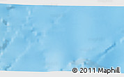 Physical 3D Map of the area around 48° 38' 36" S, 71° 28' 29" E