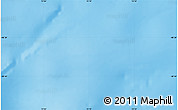 Physical Map of the area around 48° 38' 36" S, 72° 19' 29" E