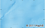 Shaded Relief Map of the area around 48° 38' 36" S, 72° 19' 29" E
