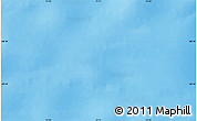 Shaded Relief Map of the area around 48° 38' 36" S, 73° 10' 30" E