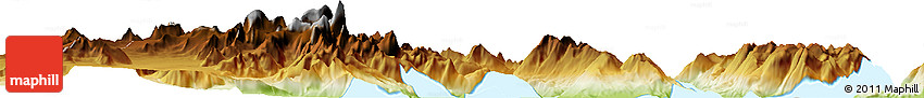 Physical Horizon Map of the Area around 48° 38' 36" S, 73° 1' 30" W