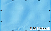 Physical Map of the area around 48° 38' 36" S, 74° 1' 30" E