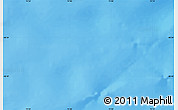Physical Map of the area around 48° 38' 36" S, 74° 52' 30" E