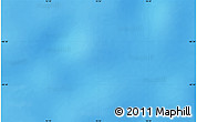 Physical Map of the area around 48° 38' 36" S, 76° 34' 29" E