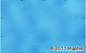 Physical Map of the area around 48° 38' 36" S, 78° 16' 30" E