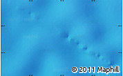 Physical Map of the area around 48° 38' 36" S, 83° 13' 29" W