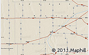 Shaded Relief Map of the area around 49° 19' 21" N, 101° 4' 29" W