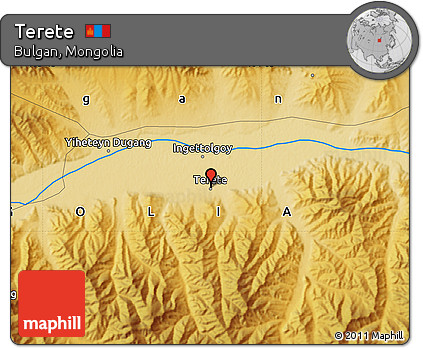 Physical Map of Terete