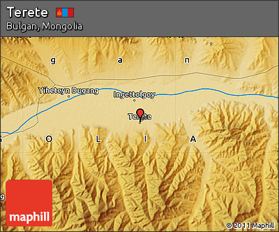 Physical Map of Terete