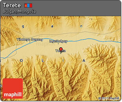 Physical Map of Terete