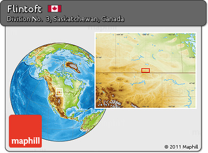 Physical Location Map of Flintoft