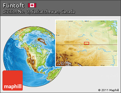 Physical Location Map of Flintoft