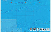 Political Map of the area around 49° 19' 21" N, 111° 16' 30" W