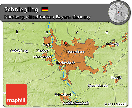 Physical Map of Schniegling
