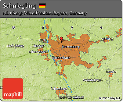 Physical Map of Schniegling