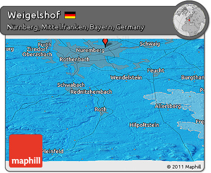 Political Panoramic Map of Weigelshof