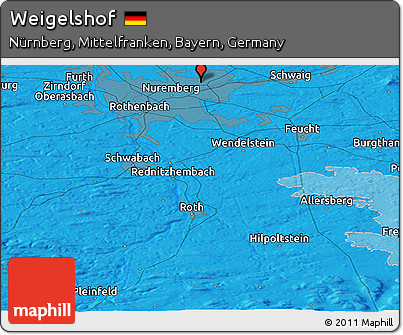 Political Panoramic Map of Weigelshof