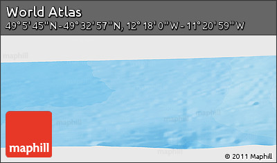 Political Panoramic Map of the Area around 49° 19' 21" N, 11° 49' 29" W