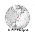 Outline Map of the Area around 49° 19' 21" N, 131° 49' 29" E, rectangular outline