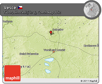 Physical 3D Map of Vesce