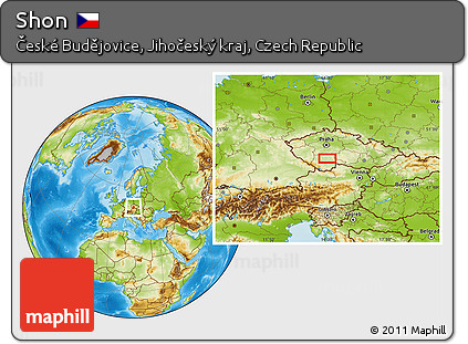Physical Location Map of Shon