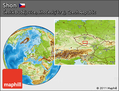 Physical Location Map of Shon