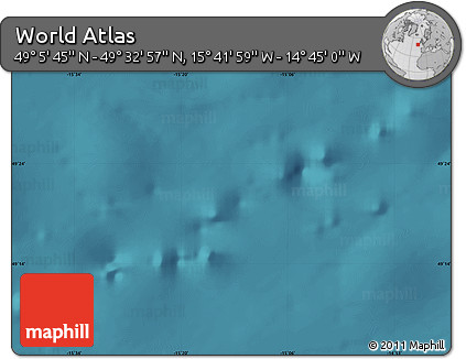 Satellite Map of the Area around 49° 19' 21" N, 15° 13' 29" W
