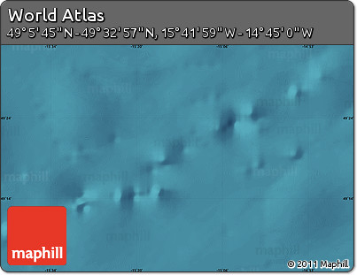 Satellite Map of the Area around 49° 19' 21" N, 15° 13' 29" W