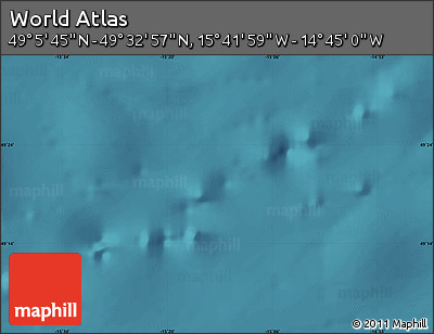 Satellite Map of the Area around 49° 19' 21" N, 15° 13' 29" W