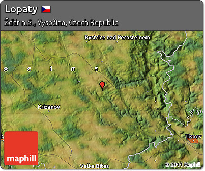 Satellite Map of Lopaty